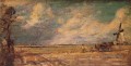 Frühling Pflügen romantische John Constable